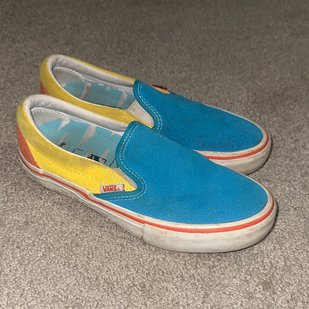 RARE Vans Slip-On Pro The Simpsons